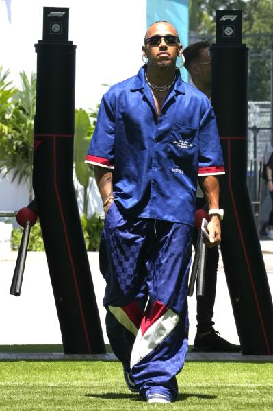 Lewis hamilton dress code 2025